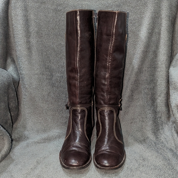 SAGALI Leather Boots - Picture 2 of 14